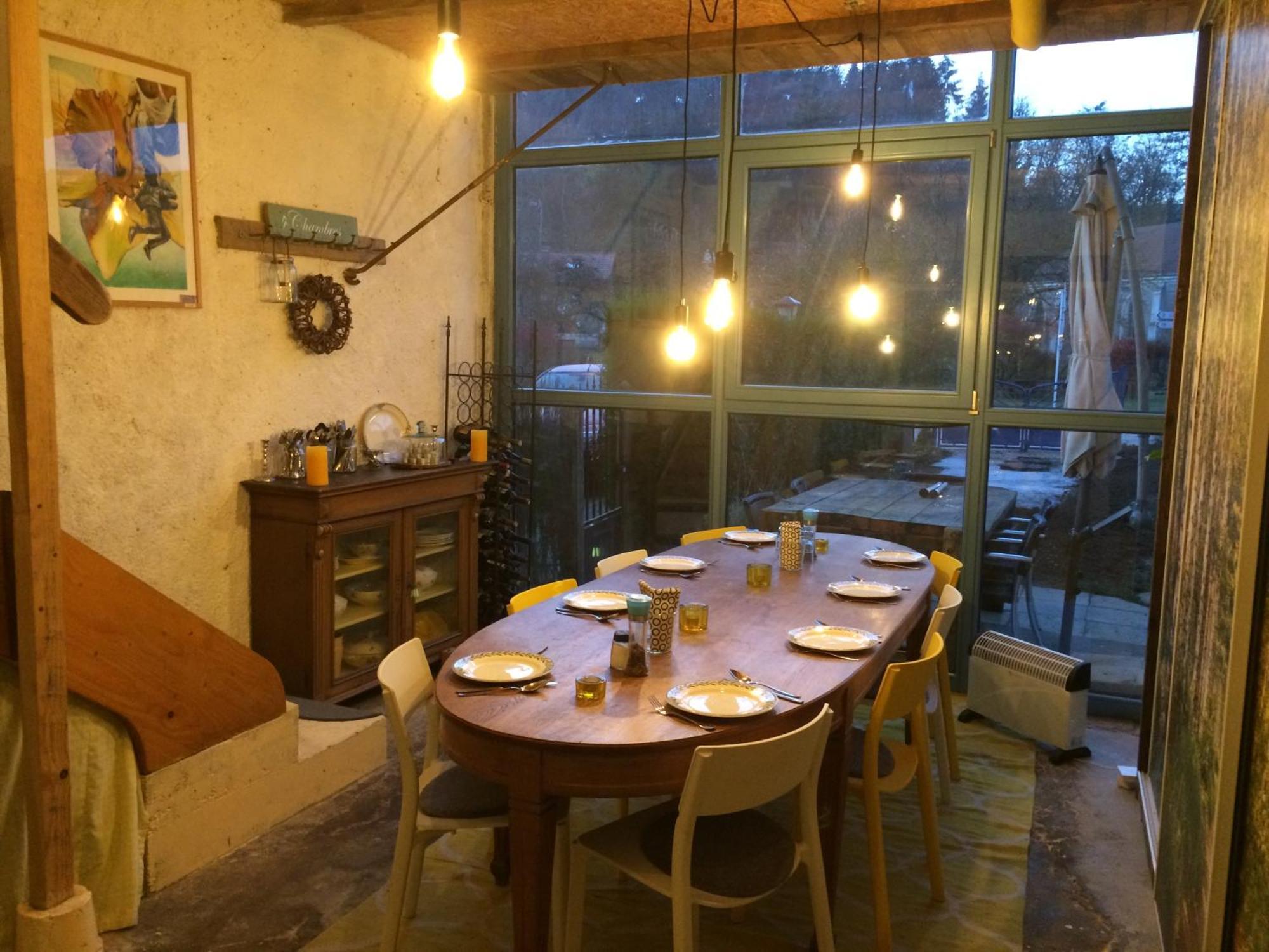 Le Ciel Bleu Bed & Breakfast Lamorville ภายนอก รูปภาพ